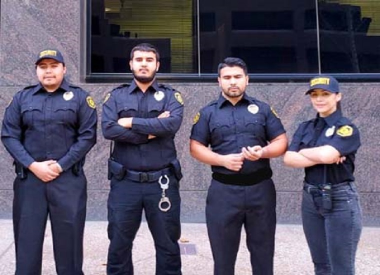 unarmed security officer